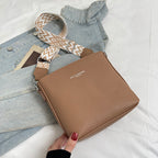 Hot Sale Letter Canvas Bag New Style Simple Fashion Tote Bag Shoulder Fashion Bag